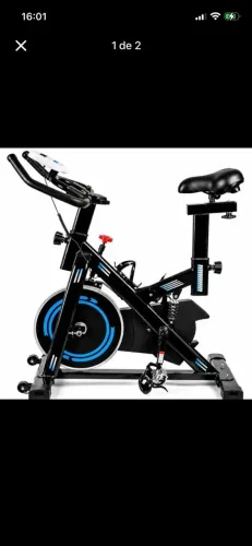 Bicicleta Ergométrica Spinning Mecânica Inércia 17kg montada