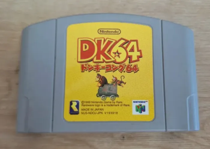 Donkey Kong 64 Original Japones Nintendo 64 (Faço Olx Pay)