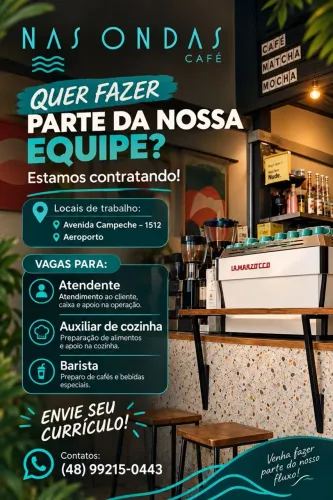 Vaga para cafeteria