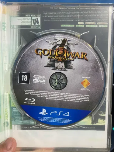 GOD OF WAR III PS4 ( SEM CAPA ORIGINAL)