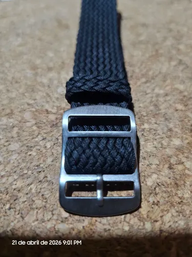 Pulseira Nato modelo Perlon de 22mm