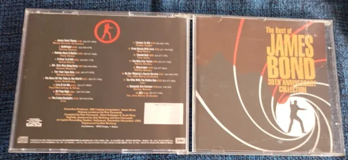 CD James Bond The Best Of 30th Anniversary Collection