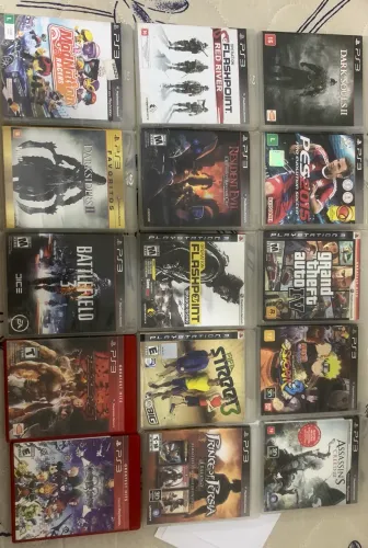 Lote jogos Ps3 (15 jogos)