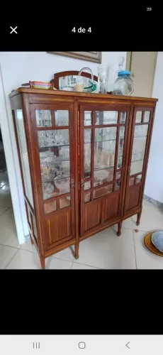 Móveis Antiguidade raridade Guarda Roupa Cristaleira Guarda Casaco Cômoda