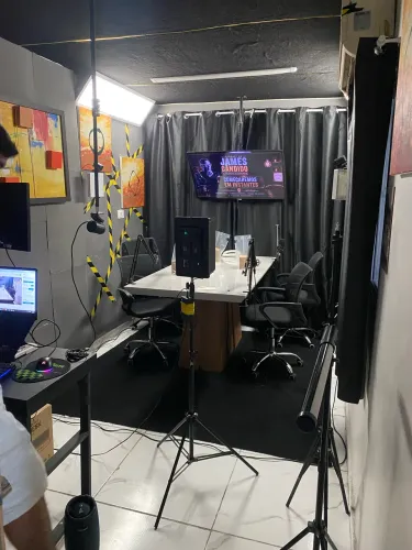 Estúdio para pod cast