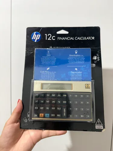 Calculadora Financeira Hp12C - Hp - 12C Gold Nova
