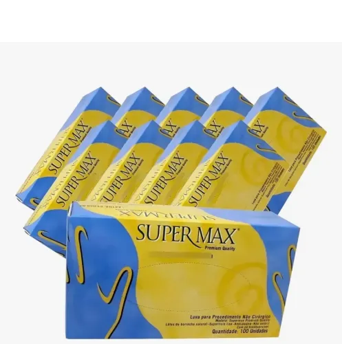 Caixa de luvas super Max com 1000