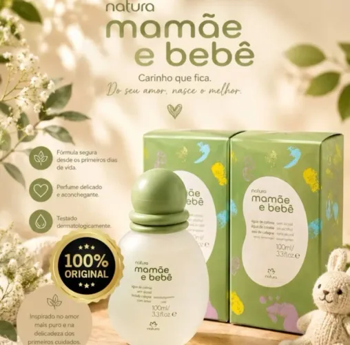 Colônia Natura Mamãe & Bebê 100ml