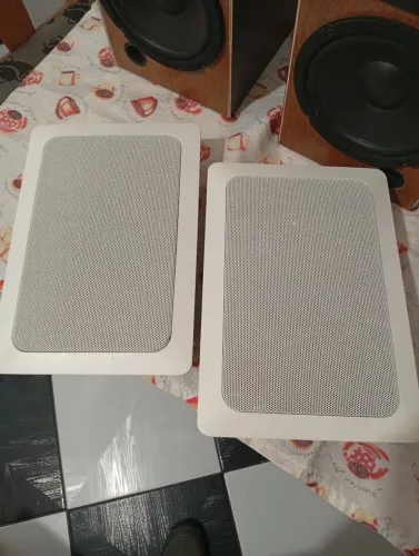 Caixas acústicas polkaudio de embutir em teto/parede