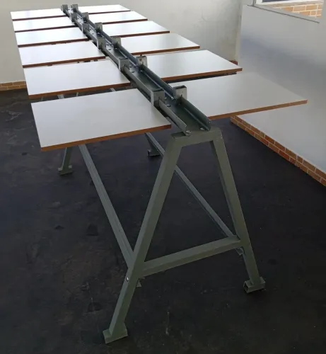MESA SERIGRÁFICA PARA IMPRESSÃO DE CAMISETAS 12 BERÇOS MÓVEL COMPLETA ACEITAMOS CARTÃO