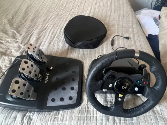 Volante Logitech G920 + Câmbio original