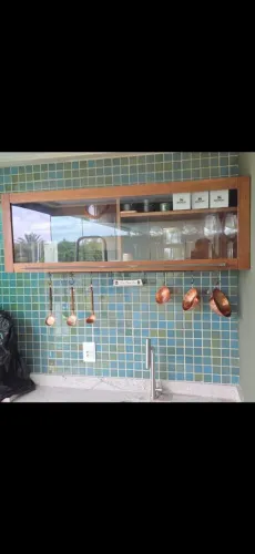 ARMÁRIO TOK&STOK SUPERIOR 120CM 1 PORTA BASCULANTE GOURMET