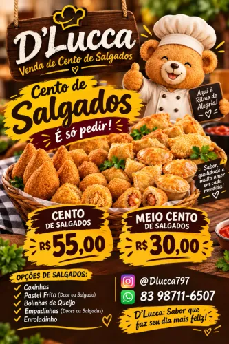 Salgados de festa