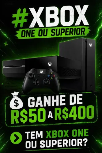 Tem Xbox one ou superior me chame aqui no chat