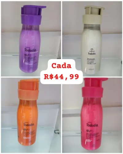 Creme de hidratação tododia natura frete grátis R$44,99