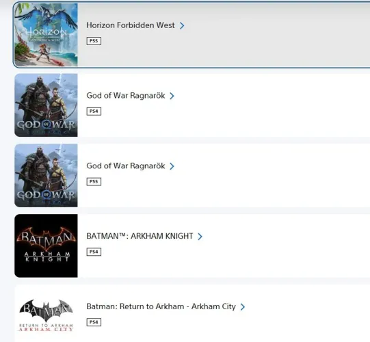 CONTA DIGITAL PS5
