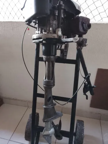 Motor barco 6 HP o mais barato da internet