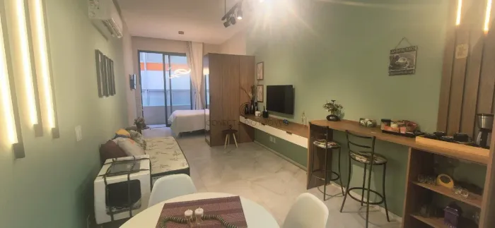 Apartamento novo para locação no Centro do Rio de Janeiro: 1 quarto, 1 banheiro, 45,00 m²