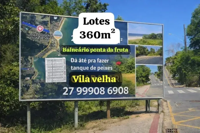 Lotes Balneário da fruta à Venda - Diversas Metragens | Ótima Localização | Aceita Trocas