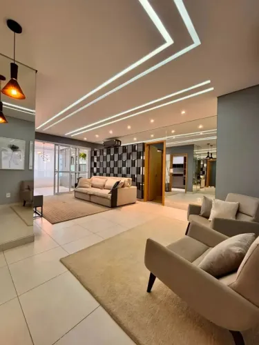 Essenza Venda-125m², 3 Quartos Sd 2 SuítesPlanejados Sandrin -Gourmet e Sol da Manhã-Cuiab