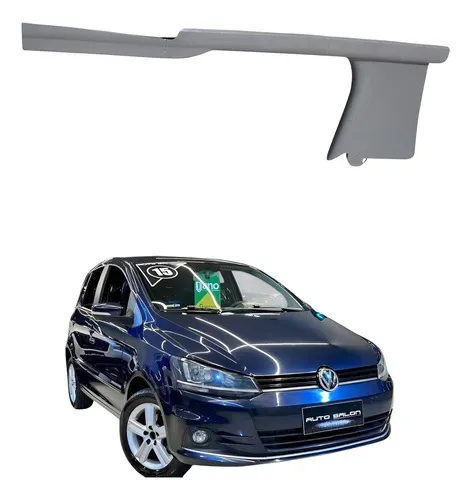 Soleira Porta Dianteira Direita Fox Bluemotion 2015 Uzad0  Preto