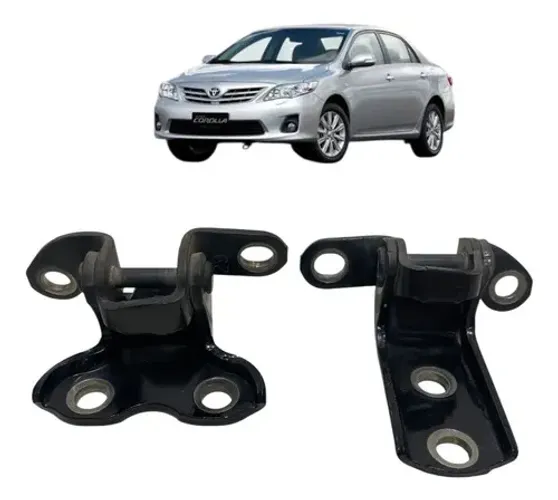 Par Dobradiça Porta Traseira Esquerda Toyota Corolla 2013
