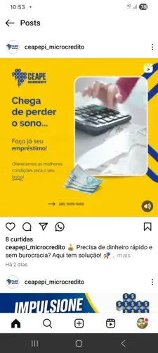 Capital de giro para o seu negócio microcredito CEAPE