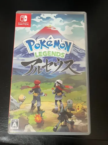 Pokémon Legends Arceus Switch Capa Em Japonês (física)