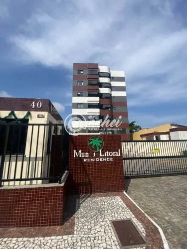 Apartamento 1/4 nascente para locação no Condomínio Mundi Litoral Residence