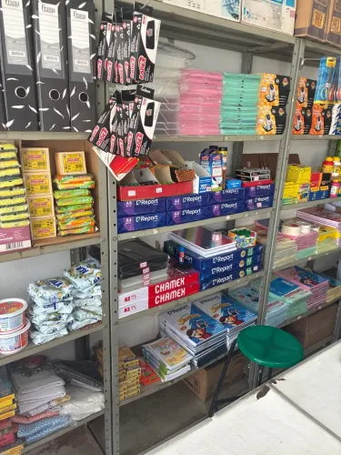 Estante de aço c/6 prateleiras usada