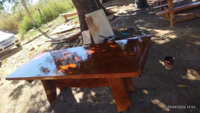 Mesa artesanal