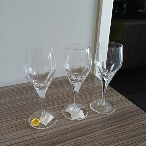 Conjunto de taças de cristal Strauss 180ml e copos pequenos