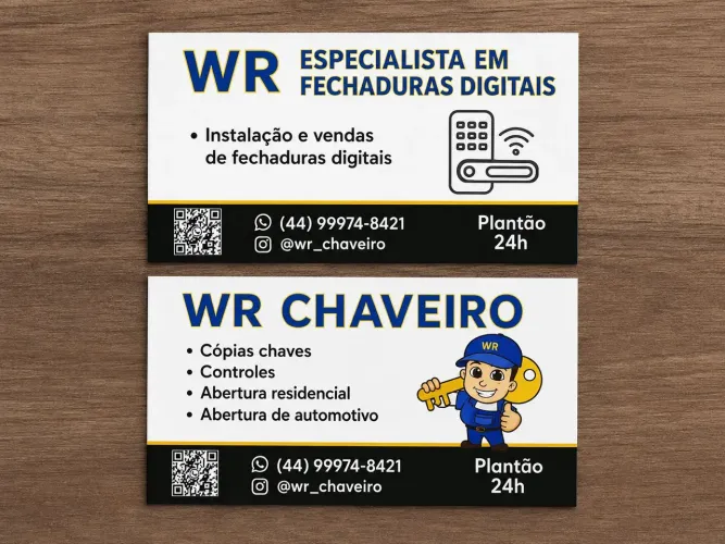 CHAVEIRO E FECHADURAS DIGITAIS