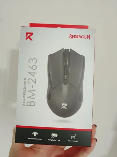 Mouse Redragon Office sem fio