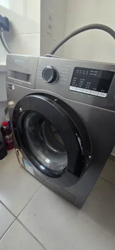 Lavadora front load Samsung 11kg inox