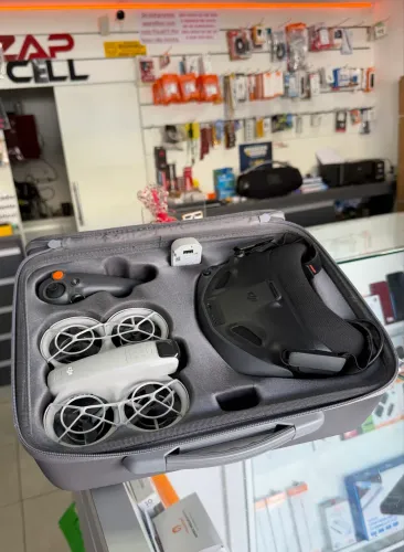 Drone DJI Neo (Praticamente Novo) + Goggles N3 + Motion 3 + Bag Completa