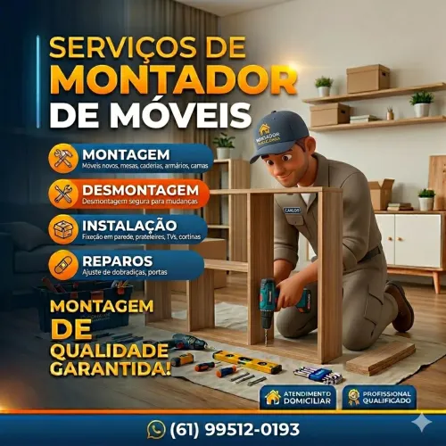 MONTADOR DE MÓVEIS 