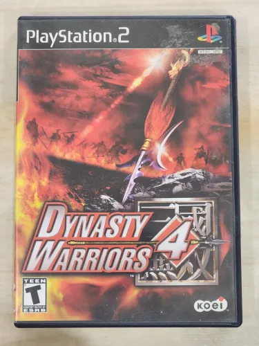 Jogo Original de play 2 Dynasty Warriors 4 