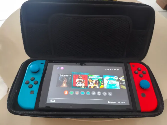 Nintendo switch V2 160gb desbloqueado VALOR NEGOCIÁVEL