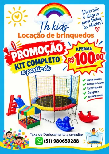 Aluguel de brinquedos
