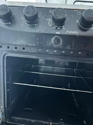 Fogão e forno automático - 220 - preto - marca Mueller