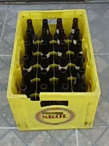 Vendo caixas de cerveja 600 ml