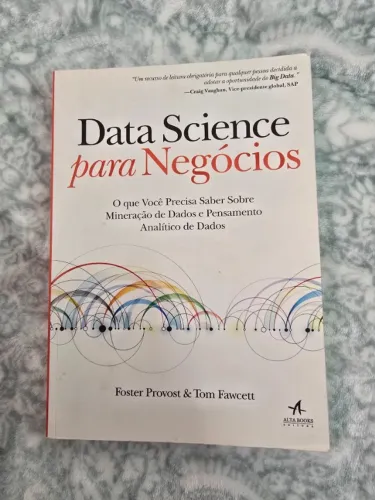 Livro Data Science Para Negócios Capa Mole, 1a Ed, 2016, Português, Usado, Ótimo estado
