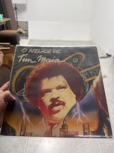 LP O Melhor de Tim Maia - Série Azul (Polydor)