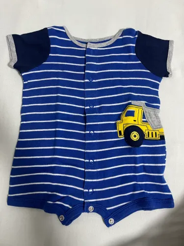 Body para bebê menino até 6 meses