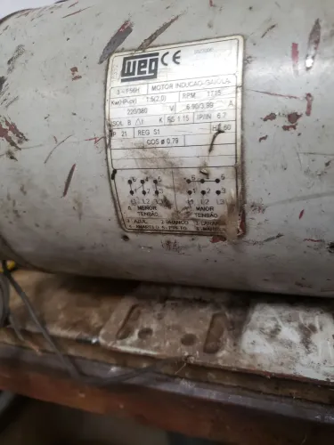 Motor de 1,5 trifásico de baixo Rotação 
