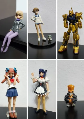 Lote de Action Figures Colecionáveis Incompletas #5