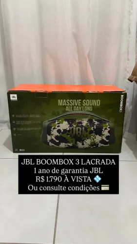 JBL BOOMBOX 3 LACRADA