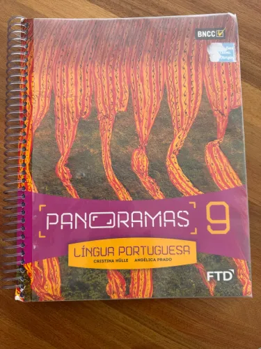 Livro de Português PANORAMAS 9 - Cristina Hulle e Angélica Prado
