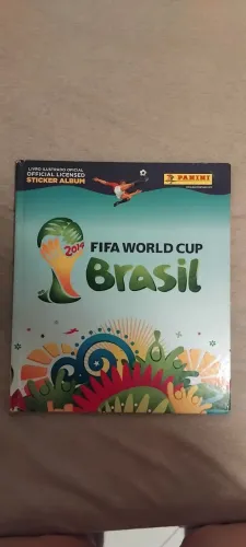 Album da copa de 2014 capa dura